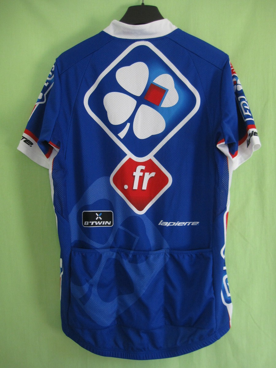 Maillot Cycliste Team FDJ B'Twin Lapierre jersey vintage