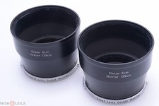   1 LEICA M HOOD SHADE LTM EARLY ORIGINAL 90MM ELMAR 135MM HEKTOR  IUFOO  MINT 