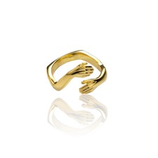 UMARMUNGSRING   925 STERLING SILBER   GESCHEN...