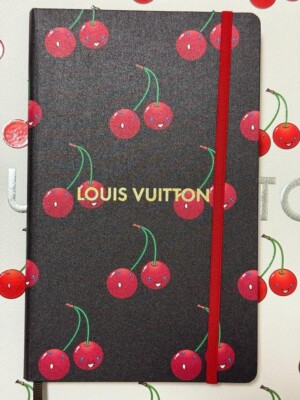 Louis Vuitton Murakami Cherry Jane Notebook MM LV x TM