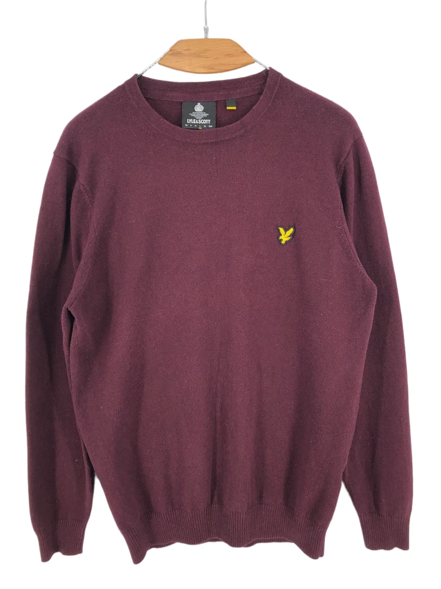 LYLE SCOTT Men Cotton Wool Jumper Pullover Sweater Size L