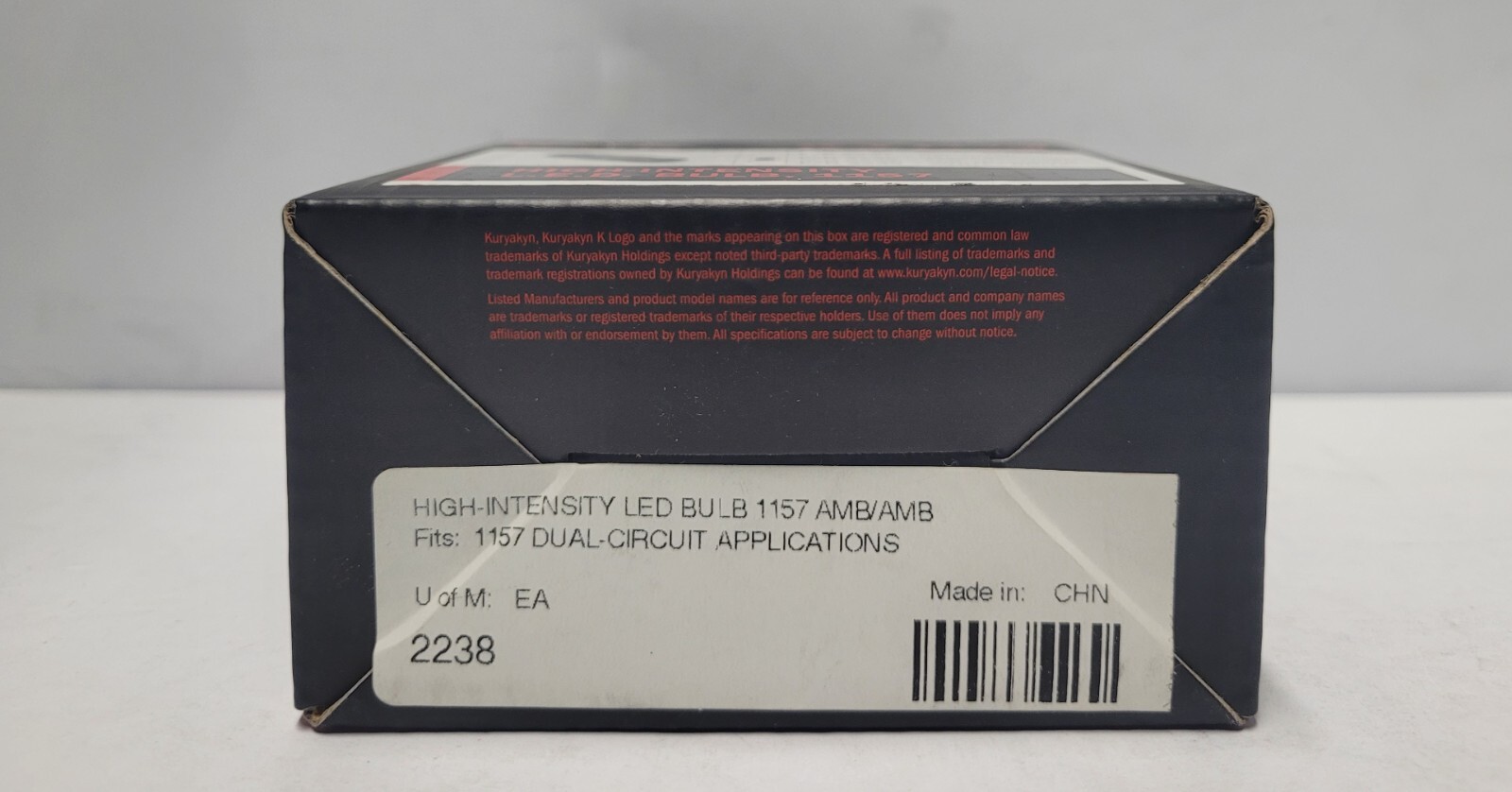 Kuryakyn 2238 HighIntensity LED Bulb, Style 1157 Amber/Amber for