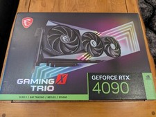 Msi Geforce Rtx4090 Gaming X Trio 24gb Gddr6x Graphics Card ** Hardly Used **