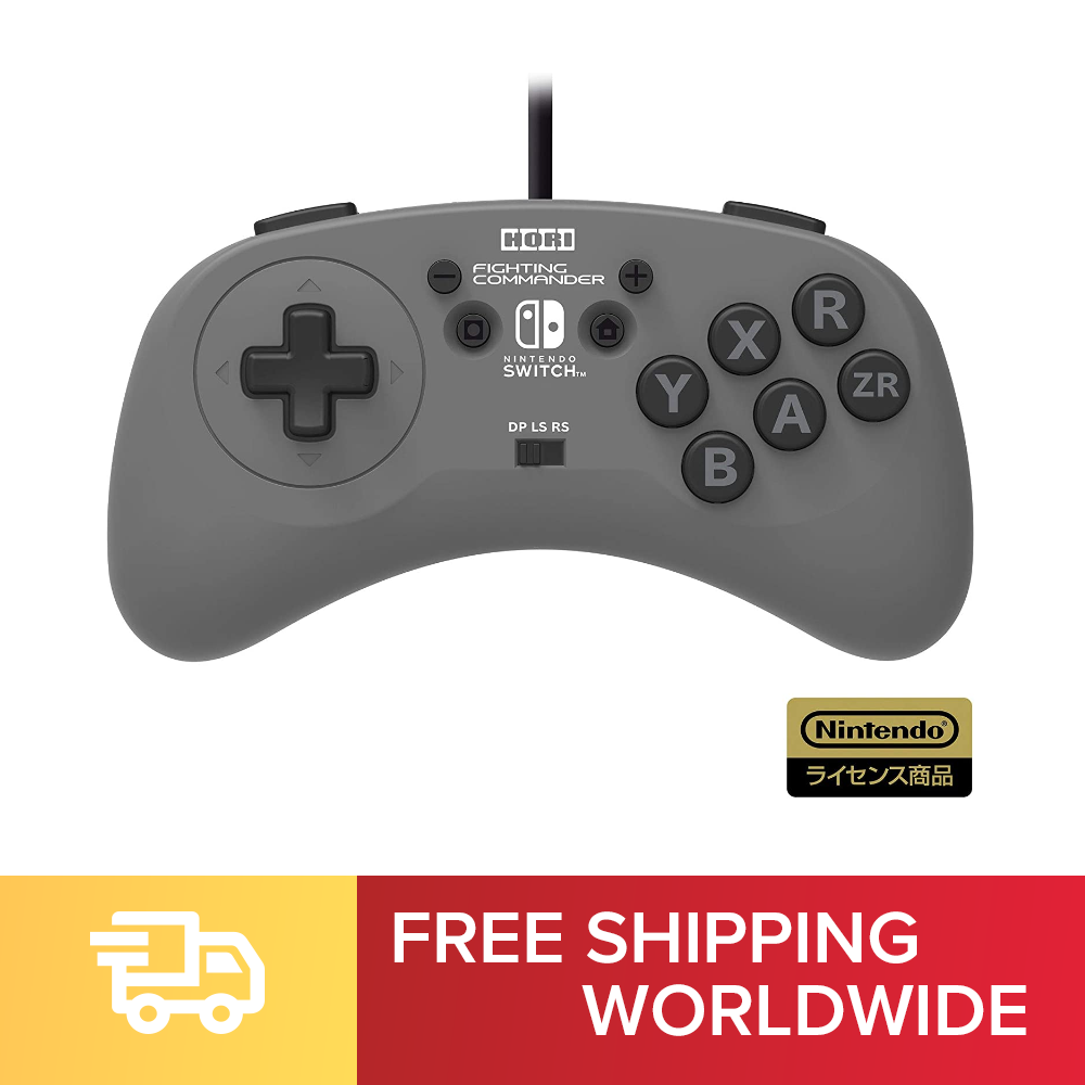 HORI NSW-244 Fighting Commander USB Wired Controller for Nintendo