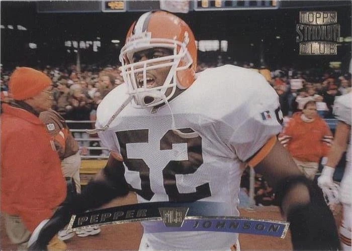 1996 Topps Stadium Club Pepper Johnson #38