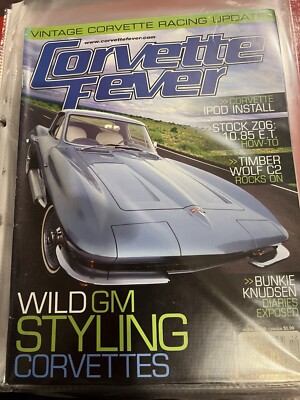 Corvette Fever Magazine Dec 2007 Timber Wolf C2 Go Fast For Z06 wild GM