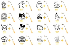 Custom Cake Stamping Food, Bread, Cake Iron Seal - 3cm with handle