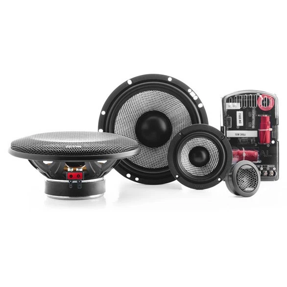 Focal Set 3 Voies Milieu de Gamme Woofer Haut-Parleur + Multisegment & Grilles - Photo 2/4