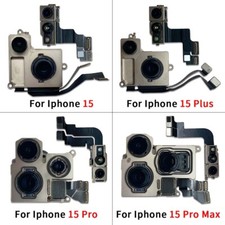 Main Big Rear Camera Small Front Camera for iPhone 15 Pro Max/15 Plus/15 Pro