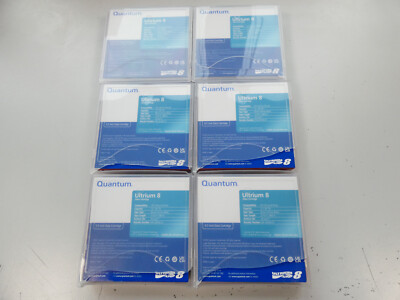Quantum LTO-8 Ultrium 12TB 30TB Tape Speicher 300MB/s AES LTFS WORM kompatibel