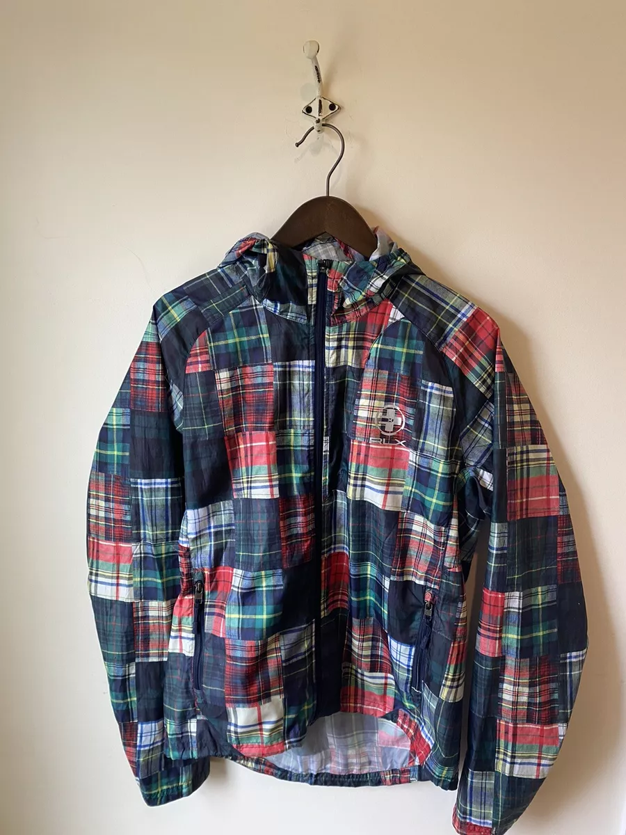 Plaid windbreaker shop
