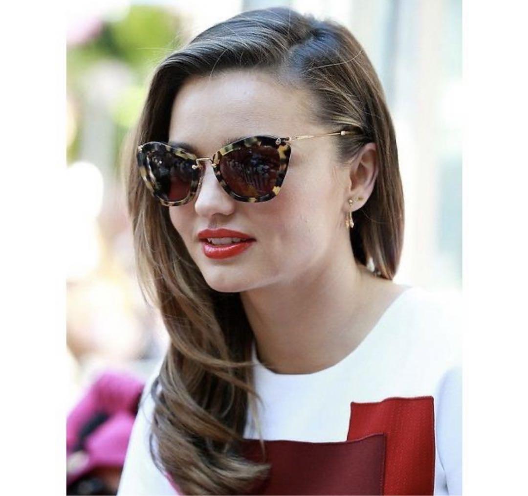 【美品】miumiu サングラス　スクエア キャットアイ メタルブリッジ Miumiu Sunglasses Square Cat Eye Metal Bridge | eBay