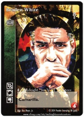 Braden White Lasombra Fifth Edition V5 V:TES VTES Vampire CCG