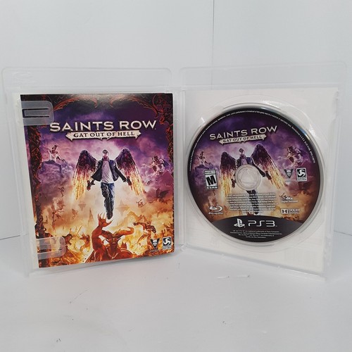 Saints Row Gat Out of Hell PlayStation 3 PS3Complete CIB. Cleaned & Tested - Picture 4 of 4