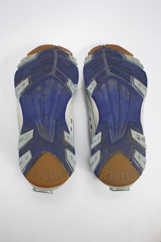 Diesel 2000s Vintage Suede Psyke Sneaker Shoes Y2K - Picture 7 of 8