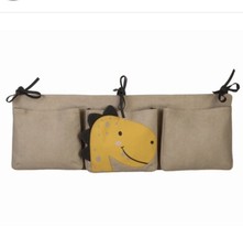 MONA B BABY BOY GIRL DINO DINOSAUR CRIB CHANGING TABLE DIAPERS ORGANIZER NEW