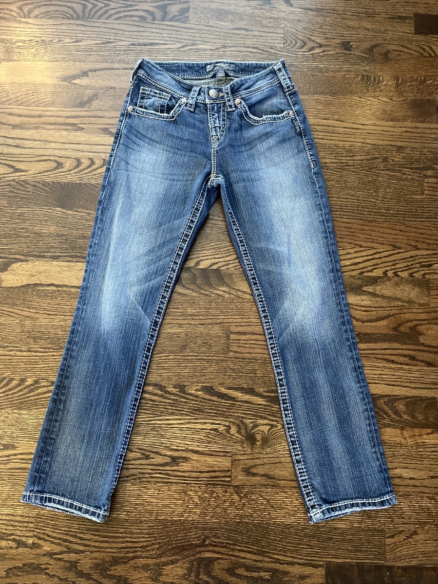 Ladies Jeans Silver Jeans Size Chart Infinite Fit Mid Rise Bootcut - Main Image