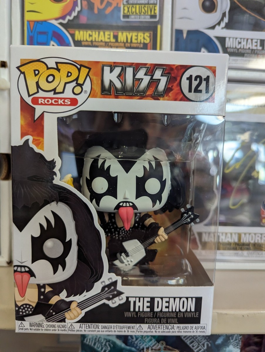 Rocks - Kiss The Demon #121 Gene Simmons Funko Pop 889698285056| eBay