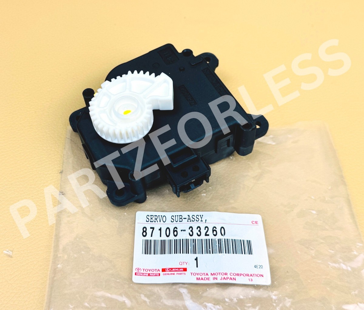87106-33260 TOYOTA GENUINE Camry Lexus ES350 Damper Servo Sub