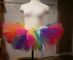 plus size neon tutu