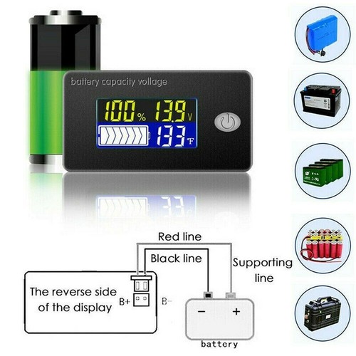 battery level indicator with lcd display brands