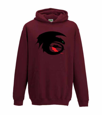 Night Fury - How to train your dragon - Ohnezahn - HTTYD - Kinder Fit Hoodie