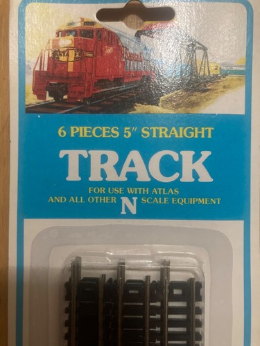 Bachman N Scale 5" Straight Track - 6 pieces NIP - Item #44613 - Bild 3 von 3