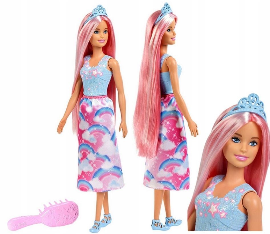 Barbie Dreamtopia Doll Rainbow Princess Fairytale FXR94 | eBay