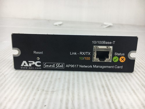 APC SmartSlot AP9617 10/100Base-T Network Management Card 640-0826A-10 - Picture 2 of 7