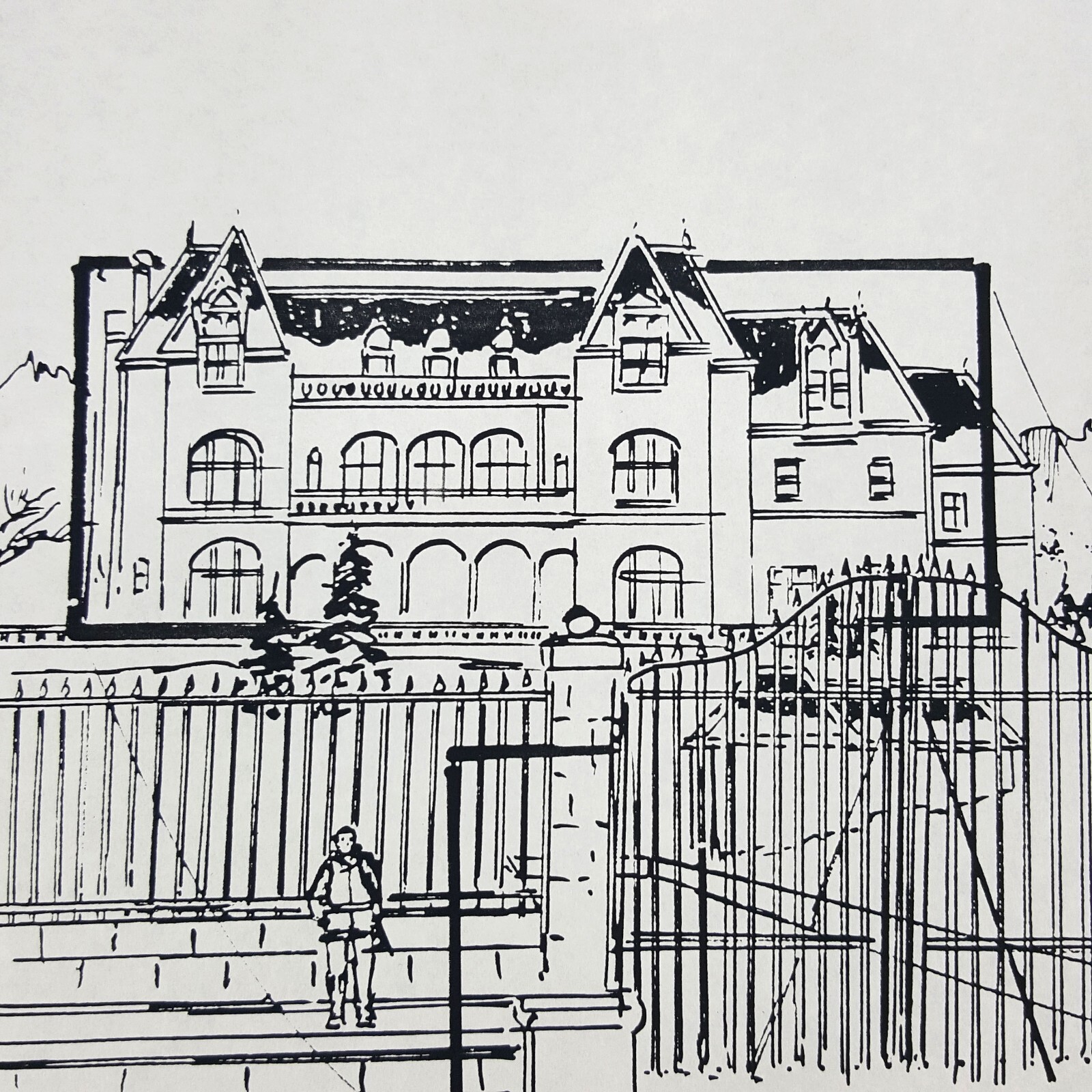 Image 4 of True Lies - Production Used Storyboard,  Party Mansion Exterior 2, COA