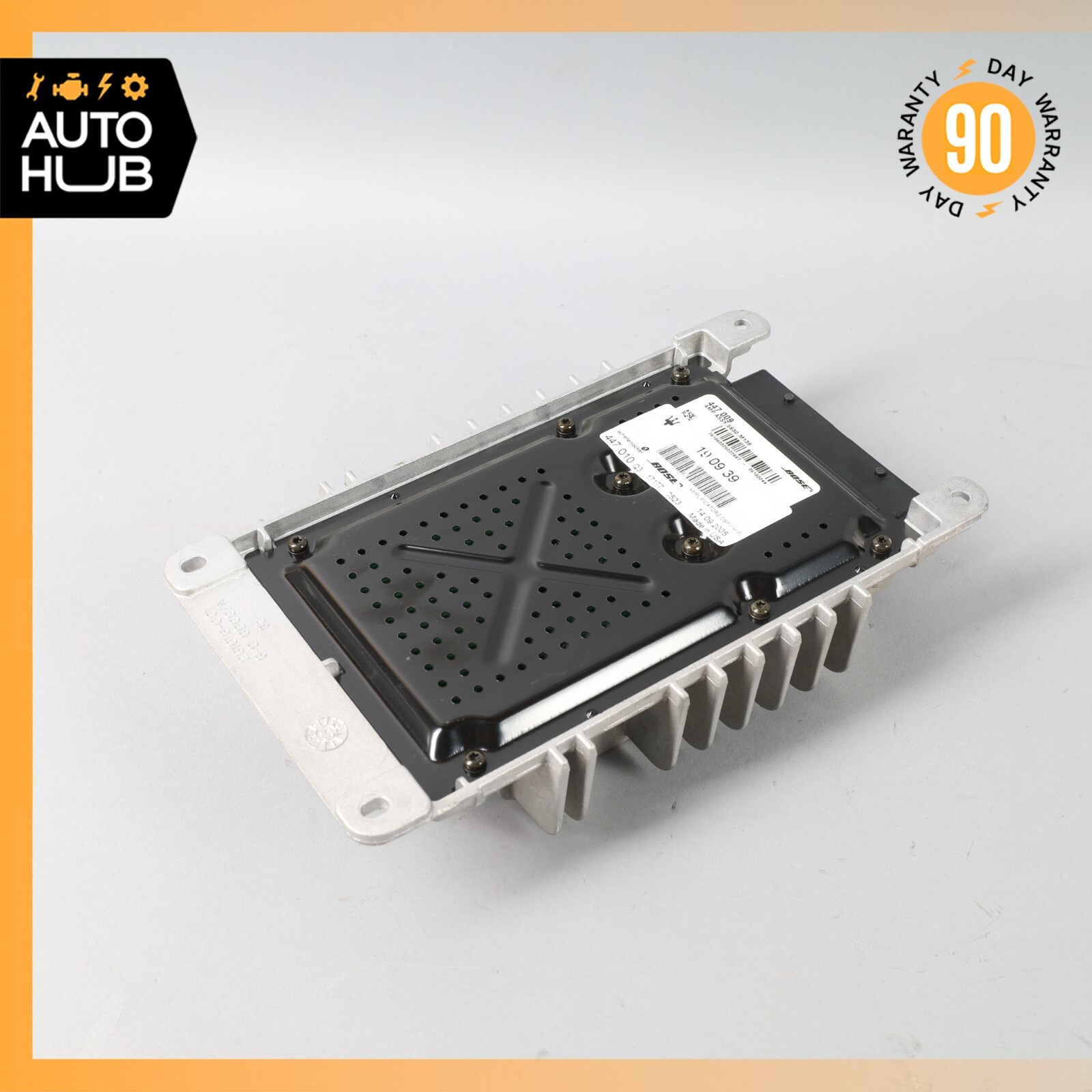 03-08 Maserati Quattroporte M139 Bose Audio Amplifier Amp 190939 OEM