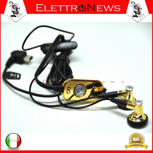Cuffie Auricolari D\u0026G S200 Dolce \u0026 Gabbana Limited Edition Motorola V3i |  eBay