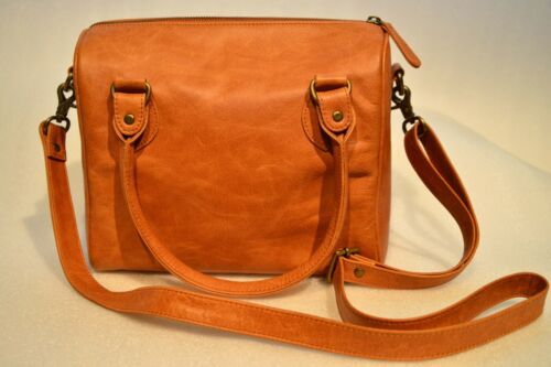 leather handbag, crossbody bag - Picture 1 of 8