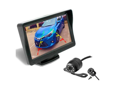 Backup Camera and Monitor Kit, 4.3 LCD