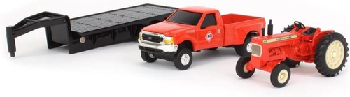 1/64 Scale Allis Chalmers D19 Tractor with Ford F350 & 5th Wheel Trailer Set - Picture 6 of 8