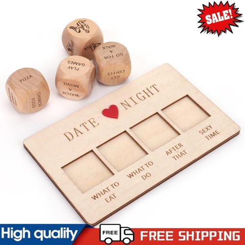 Wooden Date Night Ideas Game Romantic Date Night Game for Girlfriend Boyfriend #