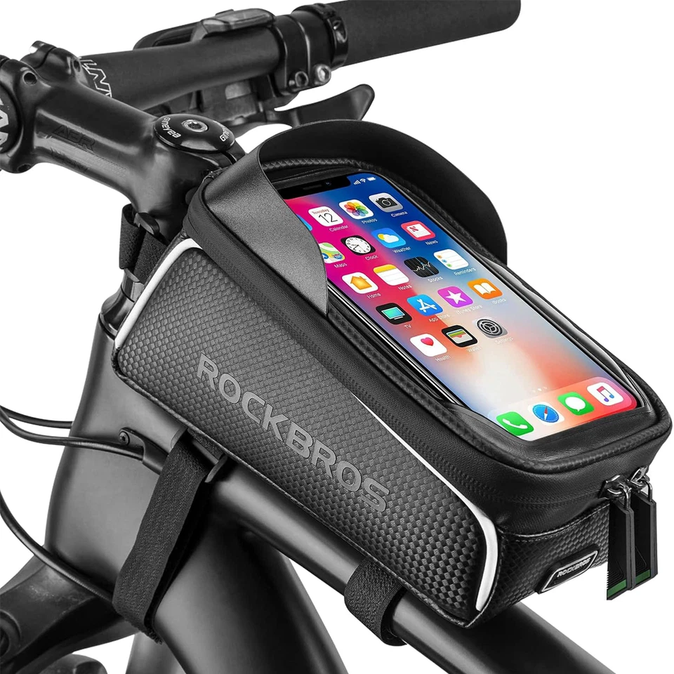 ROCKBROS Fahrrad Rahmentasche 1,6L Oberrohrtasche Wasserabweisend Fahrradtasche