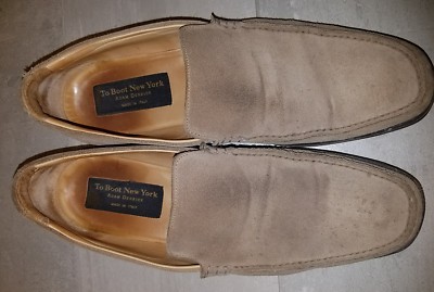 To Boot New York Grey Suede Loafer | eBay display picture 2