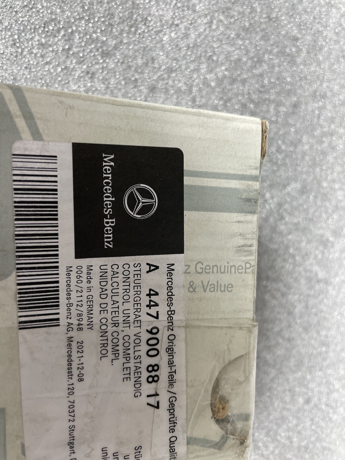 NEW ORIGINAL A4479008817 MERCEDES-BENZ CLASE V (W447) CONTROL UNIT  