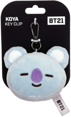 AURORA BT21 KOYA PLÜSCH SCHLÜSSELANHÄNGER 61336 weiß offizielle Ware SOFTSPIELZEUG