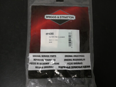#ad #ad GENUINE BRIGGS amp; STRATTON PARTS 491435S PRE FILTER ASSEMBLY $9.00