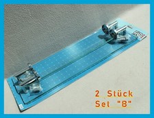 GLASABLAGE "TRADITIONELLE" - 2 Stk, 50cm, Tempered Glass, v. Det.bilder  -SET B-