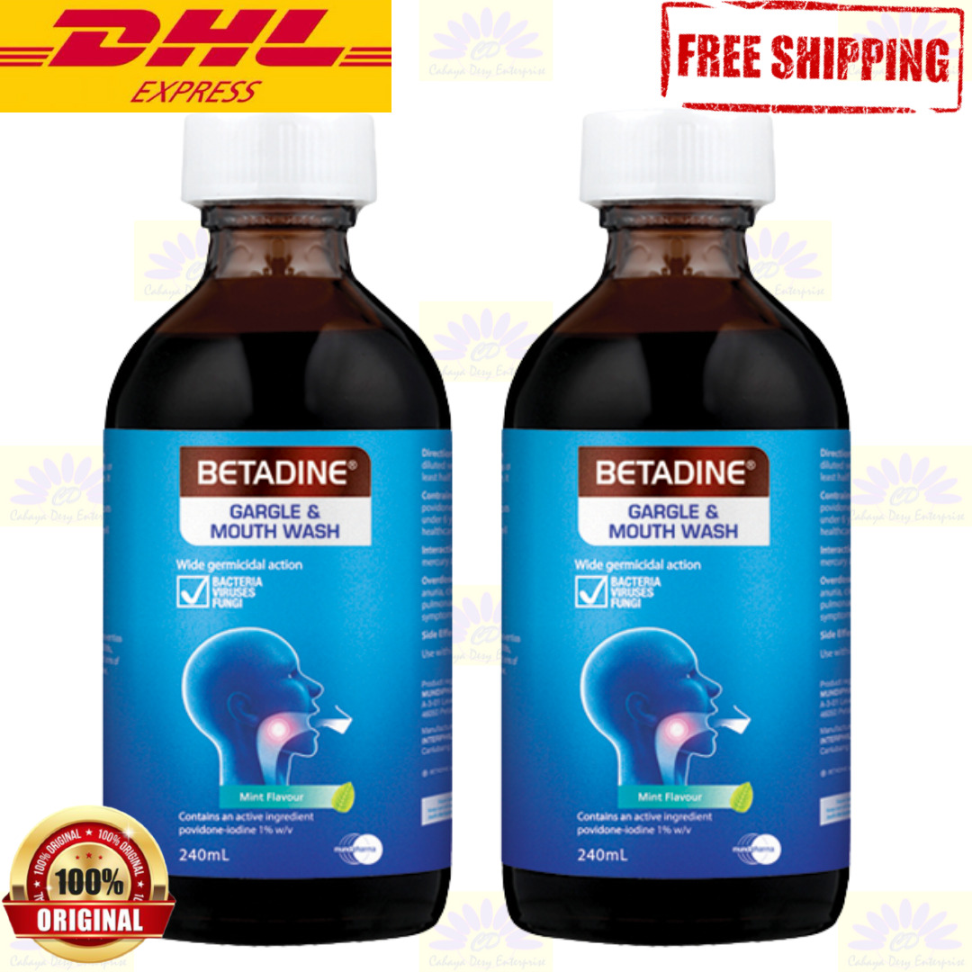 Betadine gargle for cough deals