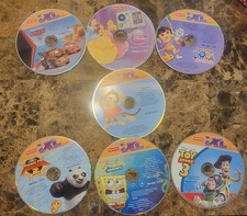 Fisher Price iXL Learning System Games Lot of 6 Discs Toy Story Dora Cars Disney