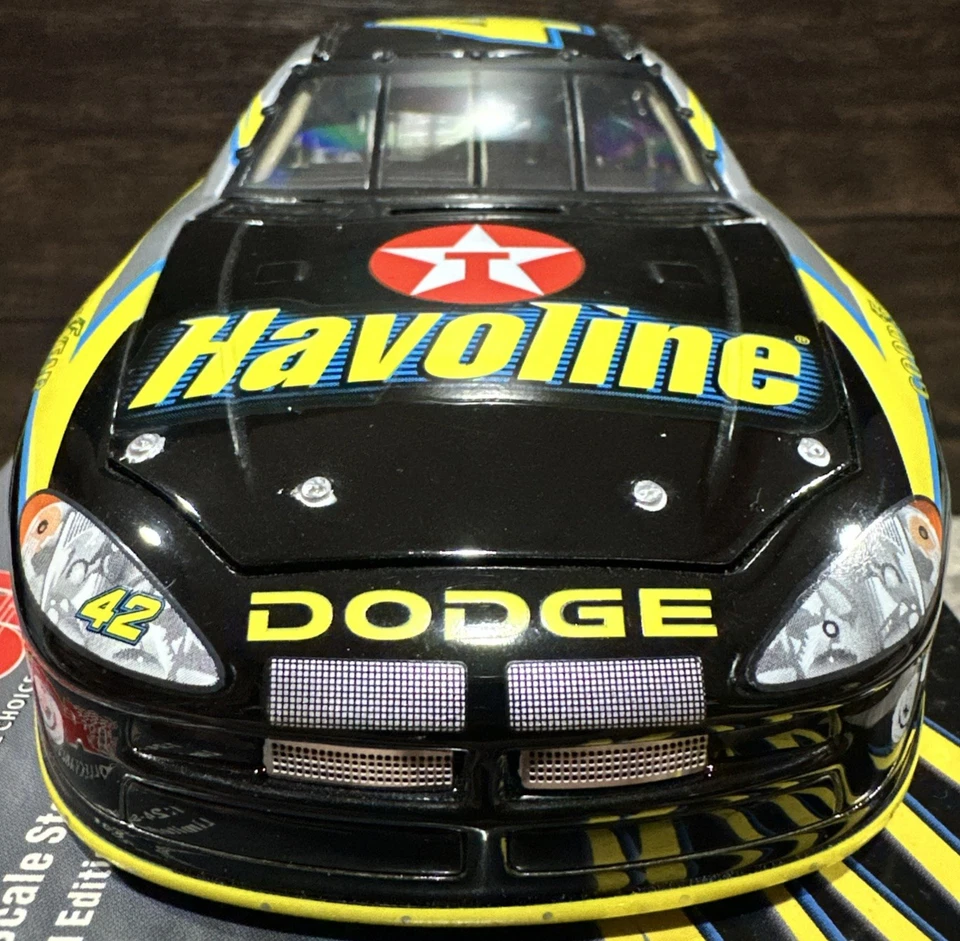 2003 Jamie McMurray #42 Texaco Havoline Rookie Dodge 1/24 Action NASCAR Diecast - Imagem 3 de 4