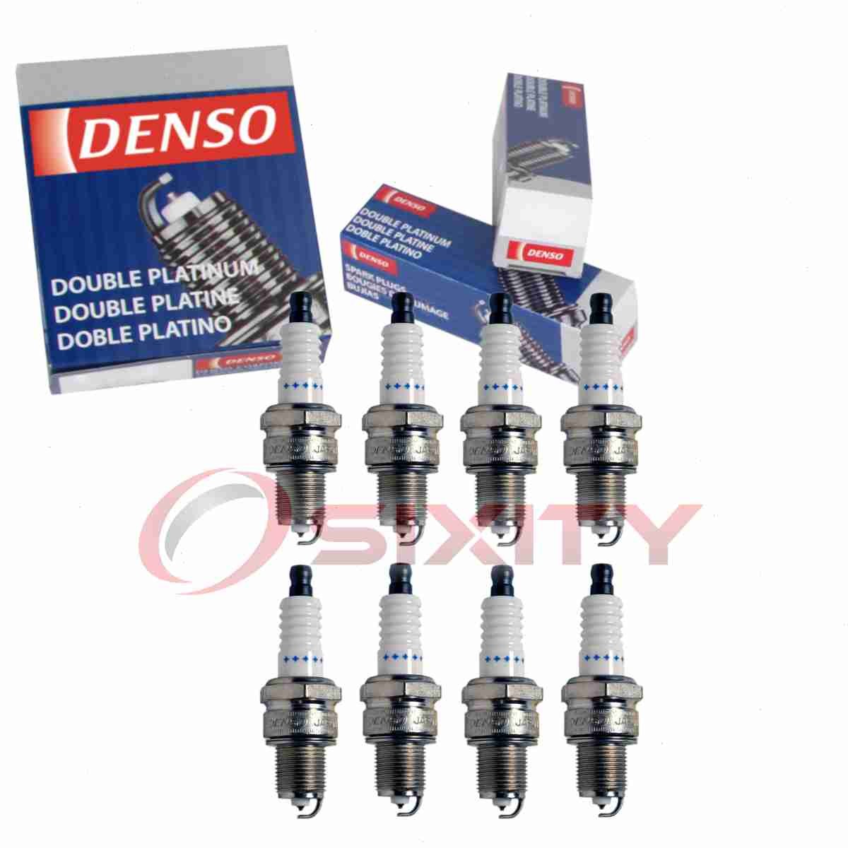 8 pc Denso Platinum Long Life Spark Plugs for 1969 GMC P25 P2500 Van 5.0L V8 ml