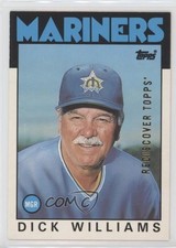 2017 Topps Rediscover Topps Buybacks Gold Dick Williams #1986-124T HOF 0ad