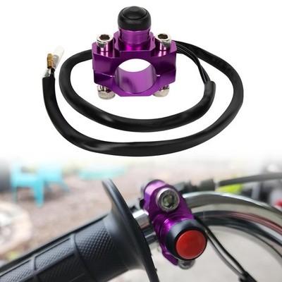 Universal Motorcycle Engine Kill Switch Handlebar Start On Off Switch Button Com