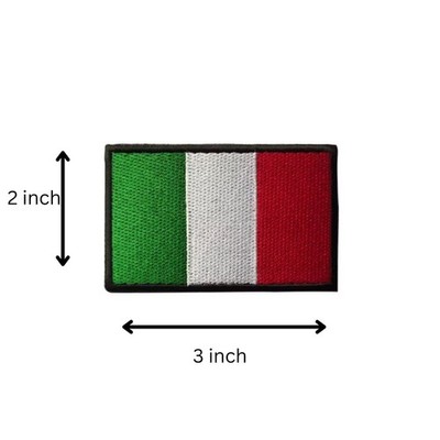Patch Ecusson Brode Flag Piemont Piemontais Italy Thermocollant Backpack
