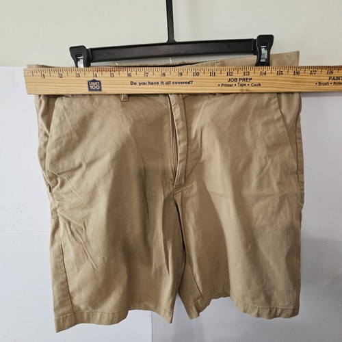 4 Goodfellow & Co. Größe 32 Beige Baumwolle Knopf Reißverschluss Herren Jungen Freizeit Shor - Bild 8 von 19